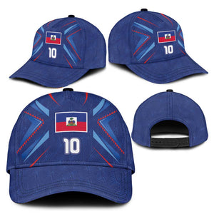 Custom Afro Haiti Football Classic Cap Sporty Style - African Pride