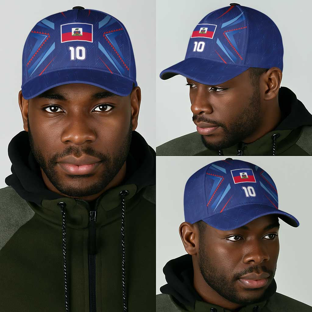 Custom Afro Haiti Football Classic Cap Sporty Style - African Pride