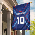 Custom Afro Haiti Football Garden Flag Sporty Style - African Pride