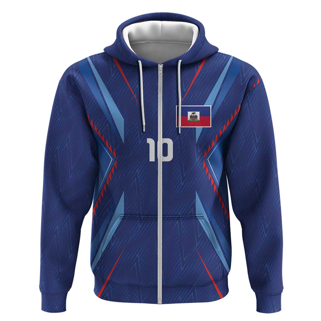 Custom Afro Haiti Football Hoodie Sporty Style - African Pride