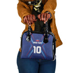 Custom Afro Haiti Football Shoulder Handbag Sporty Style - African Pride