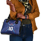 Custom Afro Haiti Football Shoulder Handbag Sporty Style - African Pride