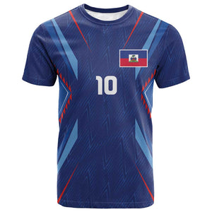 Custom Afro Haiti Football T shirt Sporty Style LT03