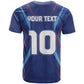 Custom Afro Haiti Football T shirt Sporty Style LT03