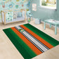 Côte d'Ivoire National Football Area Rug Les Elephants-Sporty Stripes - African Pride
