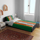 Côte d'Ivoire National Football Bedding Set Les Elephants-Sporty Stripes - African Pride