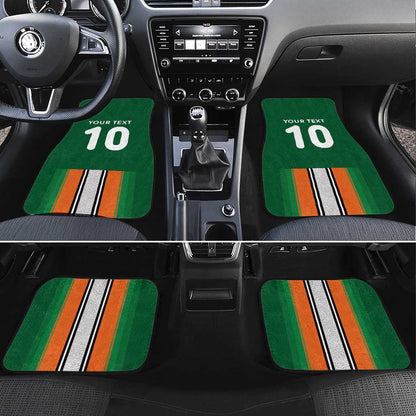 Custom Côte d'Ivoire National Football Car Mats Les Elephants-Sporty Stripes - African Pride