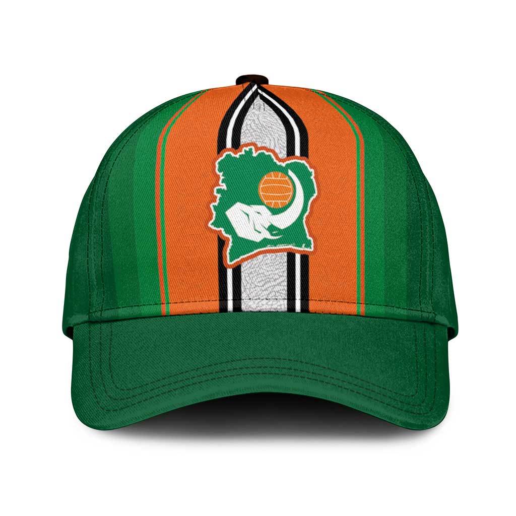 Côte d'Ivoire National Football Classic Cap Les Elephants-Sporty Stripes - African Pride