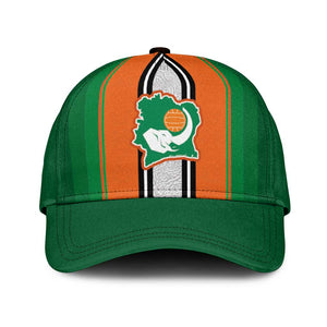 Côte d'Ivoire National Football Classic Cap Les Elephants-Sporty Stripes - African Pride