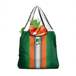 Côte d'Ivoire National Football Grocery Bag Les Elephants-Sporty Stripes - African Pride