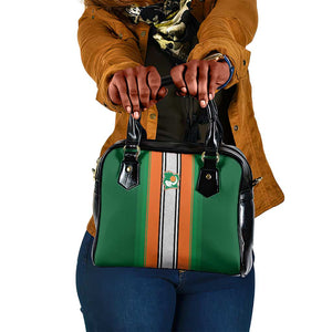 Côte d'Ivoire National Football Shoulder Handbag Les Elephants-Sporty Stripes - African Pride