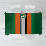 Côte d'Ivoire National Football Tablecloth Les Elephants-Sporty Stripes - African Pride