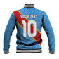 Custom DR Congo National Football Baseball Jacket Leopards Go Glory - African Pride