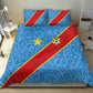 DR Congo National Football Bedding Set Leopards Go Glory - African Pride