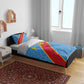 DR Congo National Football Bedding Set Leopards Go Glory - African Pride