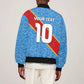 Custom DR Congo National Football Bomber Jacket Leopards Go Glory - African Pride