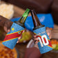 Custom DR Congo National Football 4 in 1 Can Cooler Tumbler Leopards Go Glory - African Pride