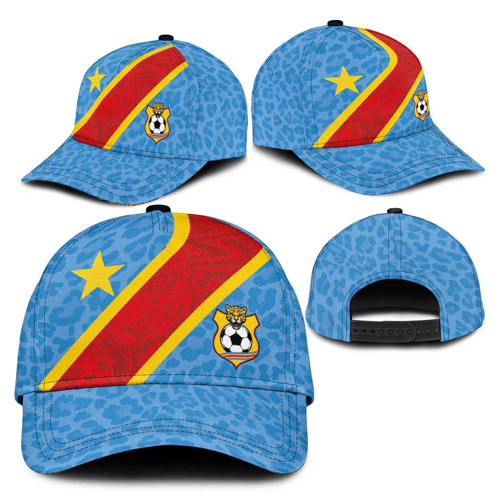 DR Congo National Football Classic Cap Leopards Go Glory - African Pride