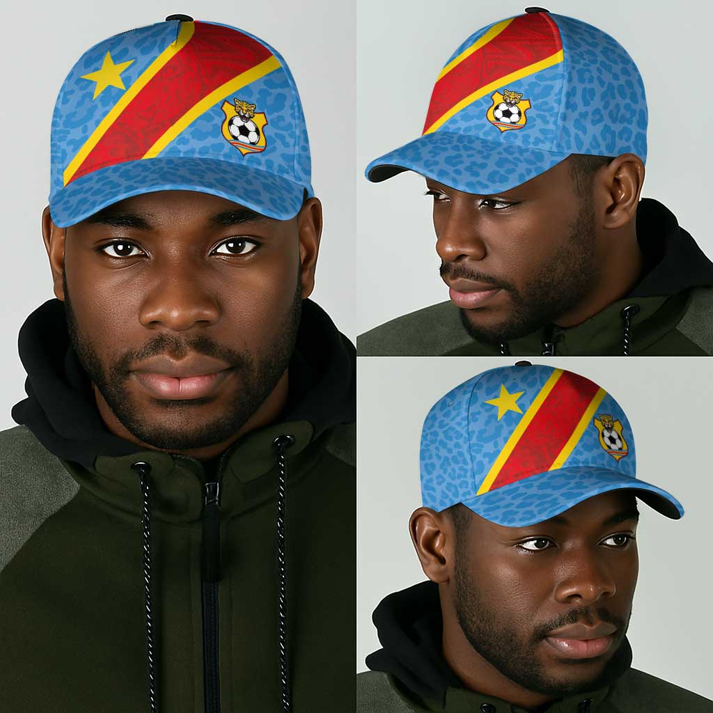 DR Congo National Football Classic Cap Leopards Go Glory - African Pride