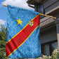 DR Congo National Football Garden Flag Leopards Go Glory - African Pride