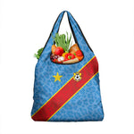 DR Congo National Football Grocery Bag Leopards Go Glory - African Pride