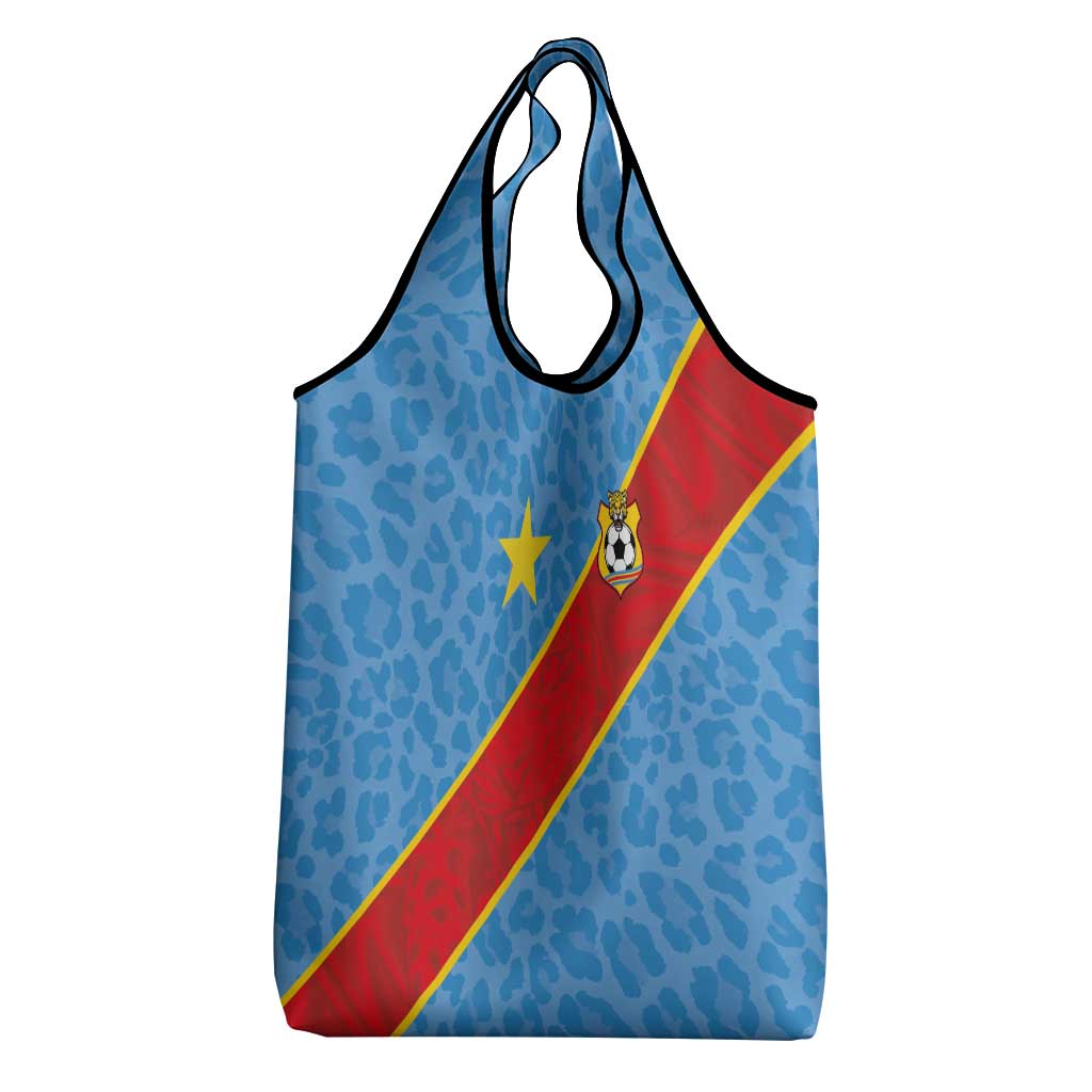 DR Congo National Football Grocery Bag Leopards Go Glory - African Pride