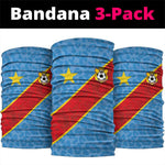 DR Congo National Football Neck Gaiter Leopards Go Glory - African Pride