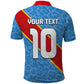Custom DR Congo National Football Polo Shirt Leopards Go Glory LT03
