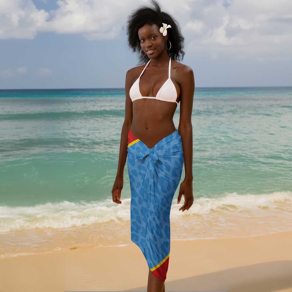 DR Congo National Football Sarong Leopards Go Glory - African Pride