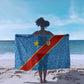 DR Congo National Football Sarong Leopards Go Glory - African Pride