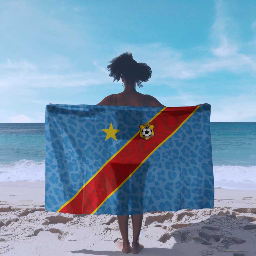 DR Congo National Football Sarong Leopards Go Glory - African Pride