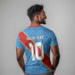 Custom DR Congo National Football T shirt Leopards Go Glory LT03