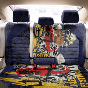 Afro-Barbados Jazz Festival Back Car Seat Cover Abstract Jazz Art