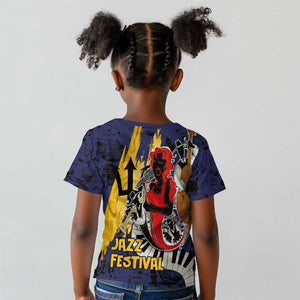 Afro-Barbados Jazz Festival Kid T shirt Abstract Jazz Art