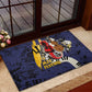 Afro-Barbados Jazz Festival Rubber Doormat Abstract Jazz Art
