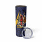 Afro-Barbados Jazz Festival Skinny Tumbler Abstract Jazz Art