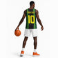 Custom Mali Football Basketball Jersey Les Aigles-Green, Gold & Red LT03