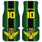 Custom Mali Football Car Mats Les Aigles-Green, Gold & Red