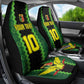 Custom Mali Football Car Seat Cover Les Aigles-Green, Gold & Red
