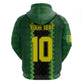 Custom Mali Football Hoodie Les Aigles-Green, Gold & Red