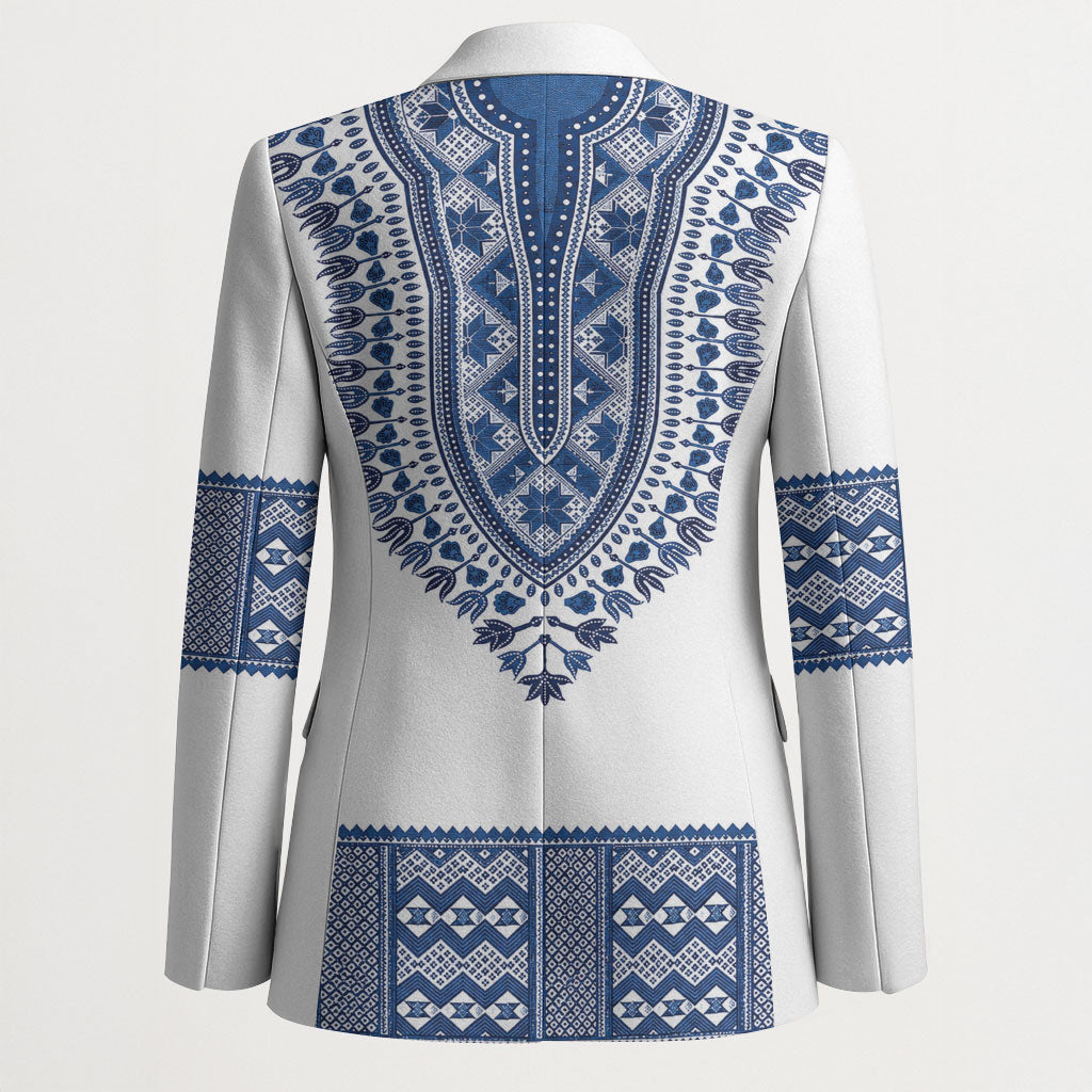 Cape Verde Blazer Pano di Terra Dashiki Style