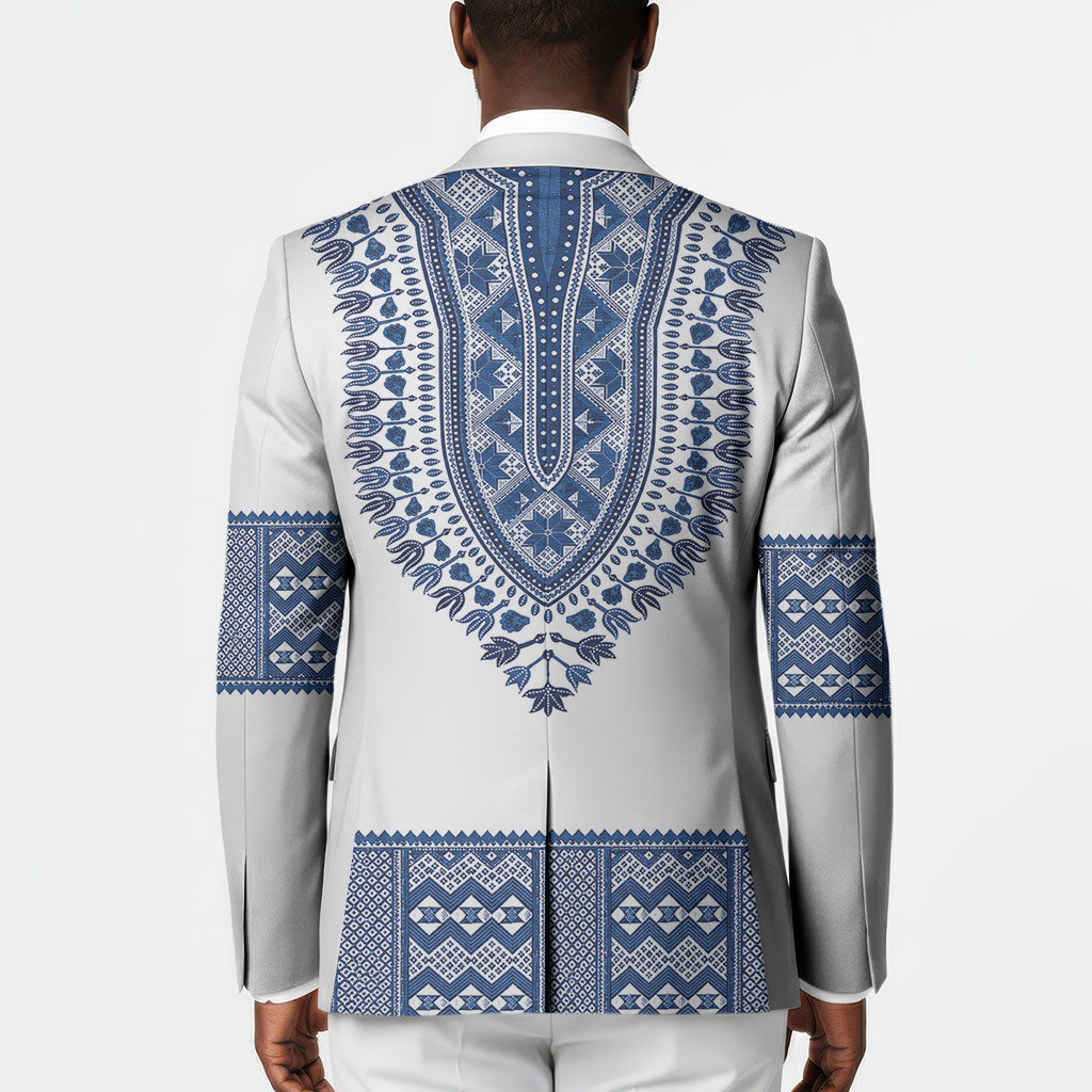Cape Verde Blazer Pano di Terra Dashiki Style