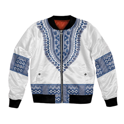 Cape Verde Bomber Jacket Pano di Terra Dashiki Style