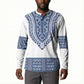 Cape Verde Button Sweatshirt Pano di Terra Dashiki Style