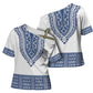 Cape Verde Cross Shoulder Shirt Pano di Terra Dashiki Style