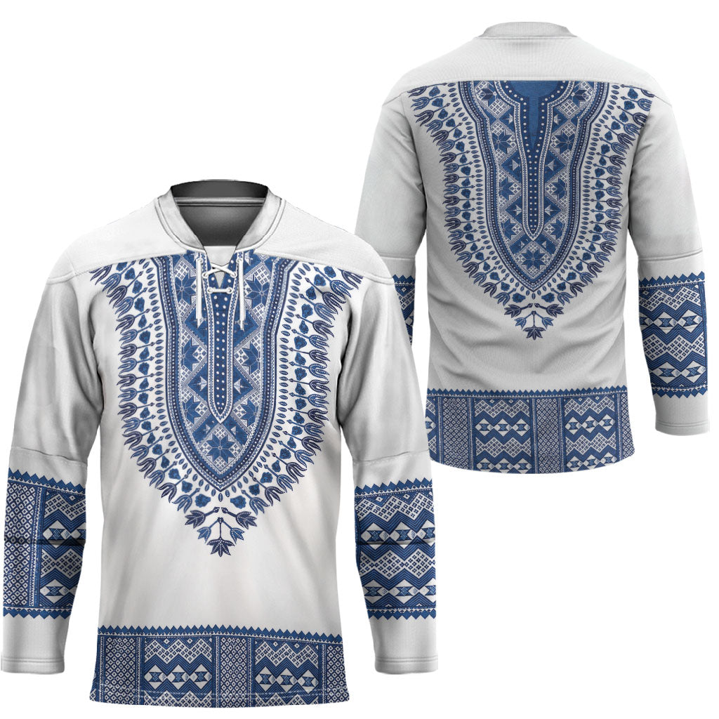 Cape Verde Hockey Jersey Pano di Terra Dashiki Style