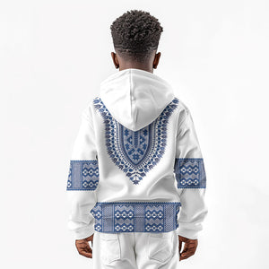 Cape Verde Kid Hoodie Pano di Terra Dashiki Style