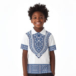 Cape Verde Kid Polo Shirt Pano di Terra Dashiki Style