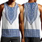 Cape Verde Men Tank Top Pano di Terra Dashiki Style