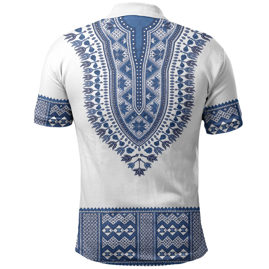 Cape Verde Polo Shirt Pano di Terra Dashiki Style